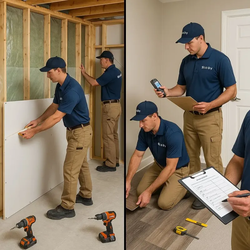 Repairs and Reconstruction process in Westmont, CA